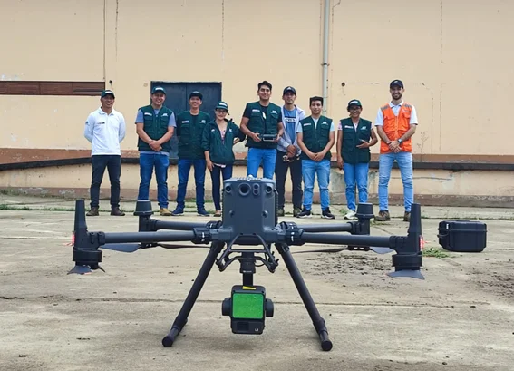 Levantamiento LiDAR con Matrice 350 RTK en San Ramón, Provincia de Chanchamayo.